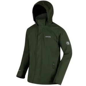 Matt Waterproof Shell Full Zip Hooded Jacket