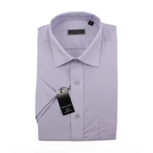 Easy Care Plain Short Sleeve Shirt