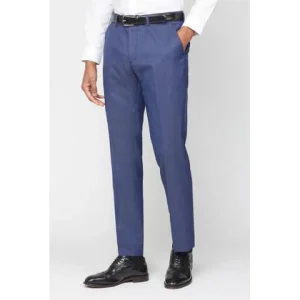 Plain Pindot Suit Trousers
