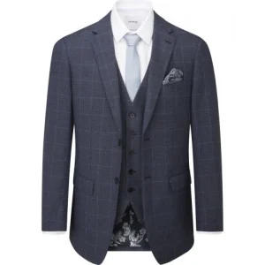 Tall Fit Anello Check Suit Jacket
